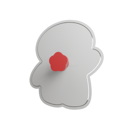 Baymax Cute Cookie Cutter STL