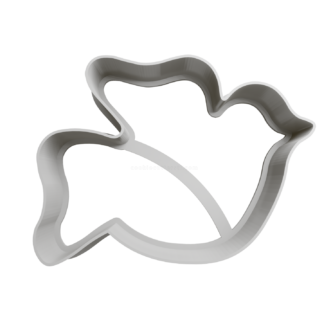 Dove Cookie Cutter STL 3