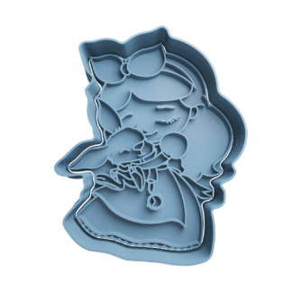 Alice Cute Cookie Cutter STL