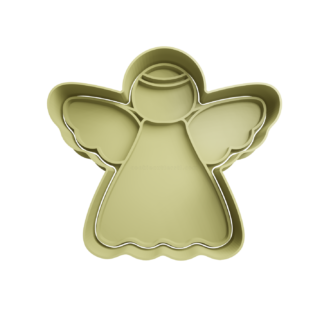 Angel Cookie Cutter STL 3