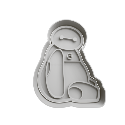 Baymax Cookie Cutter STL 3