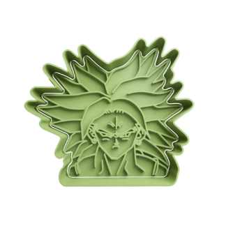 Broly Cookie Cutter STL