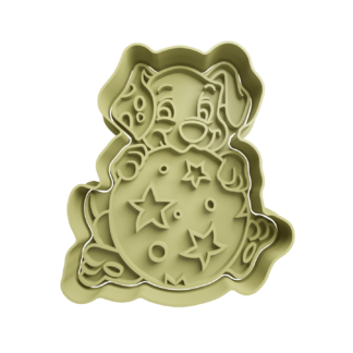 Dalmatians Puppy Cookie Cutter STL