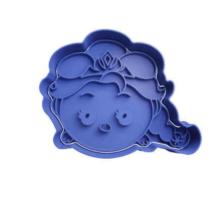 Elsa Tsum Tsum Cookie Cutter STL