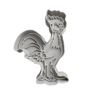 Heihei Cookie Cutter STL