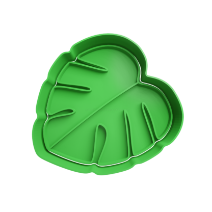 Monstera Leaf Cookie Cutter STL 9