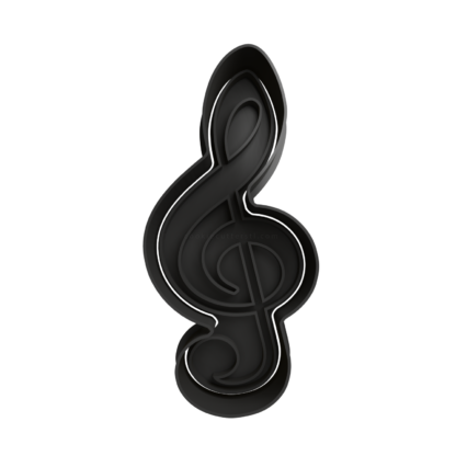 Treble Clef Cookie Cutter STL