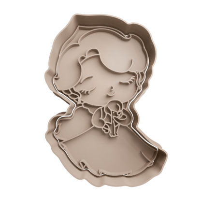 Anastasia Cute Cookie Cutter STL