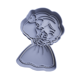 Snow White Cute Cookie Cutter STL