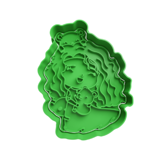 Merida Cute Cookie Cutter STL