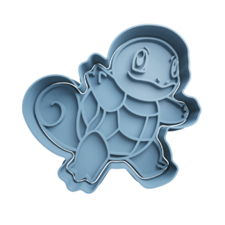 Squirtle Cookie Cutter STL