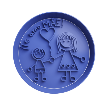 Mother with Son -Te amo MAE Cookie Cutter STL