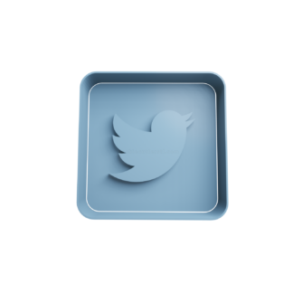 Twitter Cookie Cutter STL