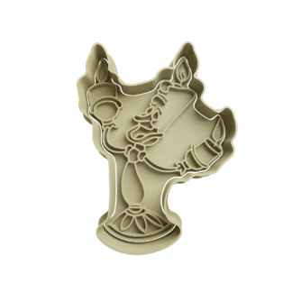 Lumiere Cookie Cutter STL