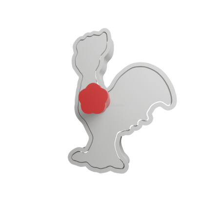 Heihei Cookie Cutter STL