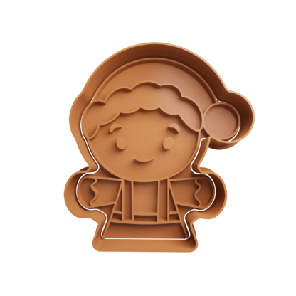 Santa’s Helper Cookie Cutter STL 5
