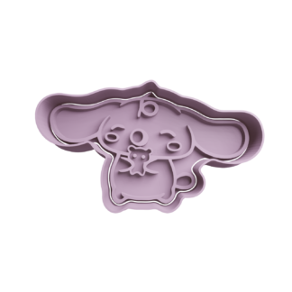 Cinnamoroll with Bear Cookie Cutter STL