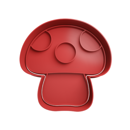 Mushroom Cookie Cutter STL