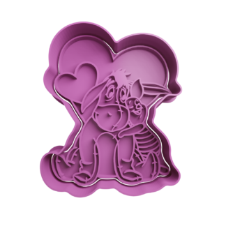 Igor and Piglet Cookie Cutter STL
