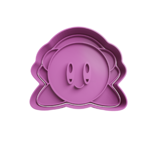Kirby with Headphones Cookie Cutter STL