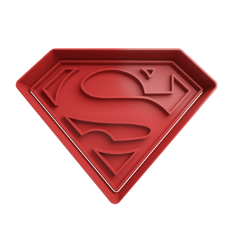 Superman logo Cookie Cutter STL