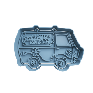 The Mystery Machine Minivan Cookie Cutter STL