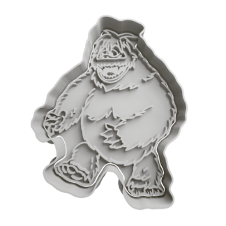 Rudolph Bumble Cookie Cutter STL