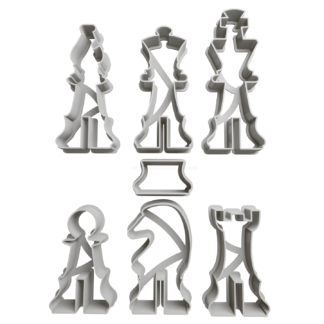 Chess Cookie Cutter STL