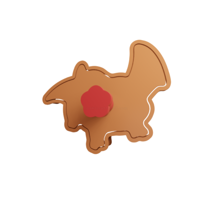 Patamon Cookie Cutter STL