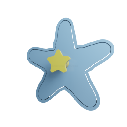 Starfish Cookie Cutter STL 5