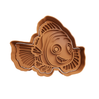 Clownfish Nemo Cookie Cutter STL 3