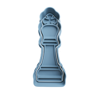 Chess King Cookie Cutter STL
