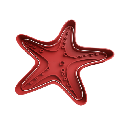 Starfish Cookie Cutter STL 2
