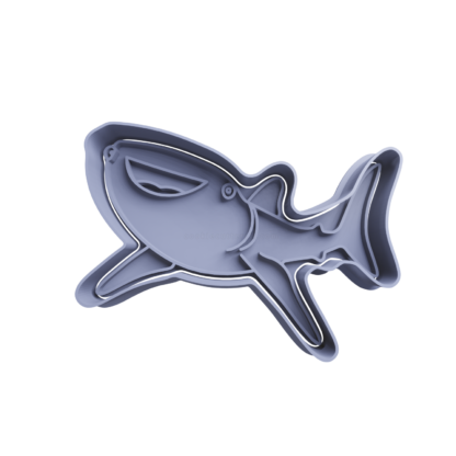 Whale Shark Destiny Cookie Cutter STL