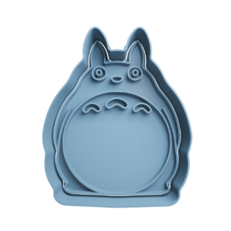 Chu Totoro Cookie Cutter STL 2