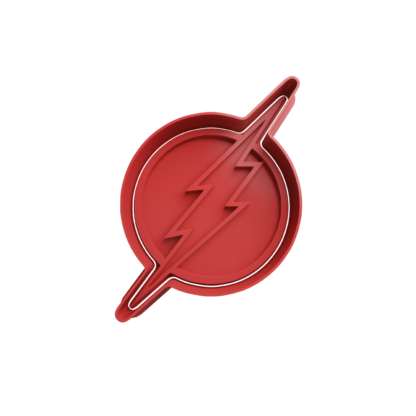 Flash Logo Cookie Cutter STL