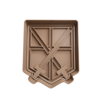 STL file EREN 2 / COOKIE CUTTER SHINGEKI NO KYOJIN 🍪・3D printer