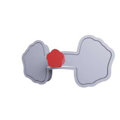 Dumbbell Cookie Cutter STL