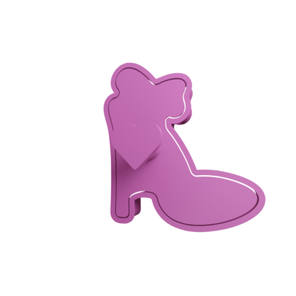 High Heel Women Shoes Barbie Cookie Cutter STL