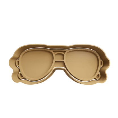 Ray Ban Aviator Sunglasses Cookie Cutter STL