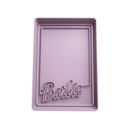 Barbie Box Cookie Cutter STL
