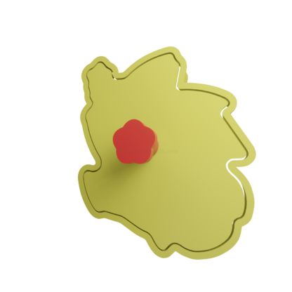 Pikachu Halloween Cookie Cutter STL