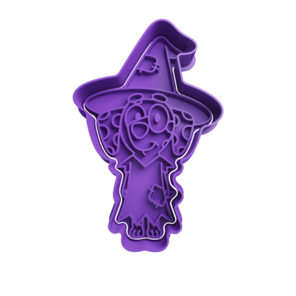 Chloe Witch Cookie Cutter STL