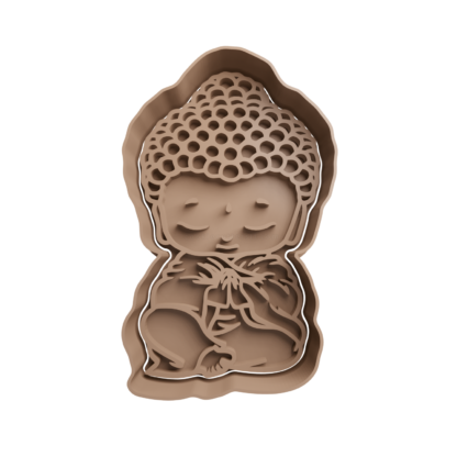 Buda Cute Cookie Cutter STL