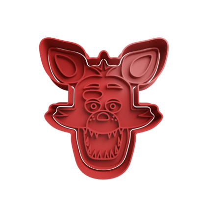 Foxy Cookie Cutter STL 2