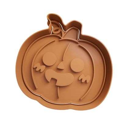 Pumpkin Halloween Cookie Cutter STL 5