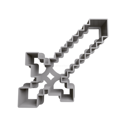 Sword Minecraft Cookie Cutter STL