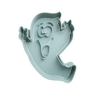 Ghost Cookie Cutter STL 9