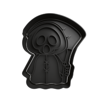 The Grim Reaper Cute Cookie Cutter STL 2