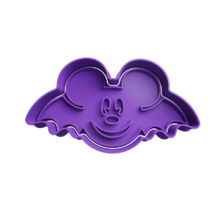 Mickey Bat Cookie Cutter STL